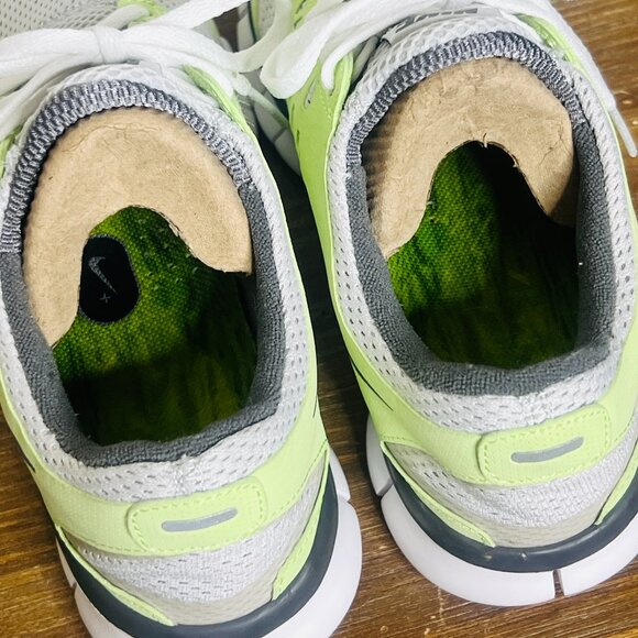 Nike Free Runs Neon Green / Grey Running Shoes Training Sneakers Women's 6 - Picture 5 of 7